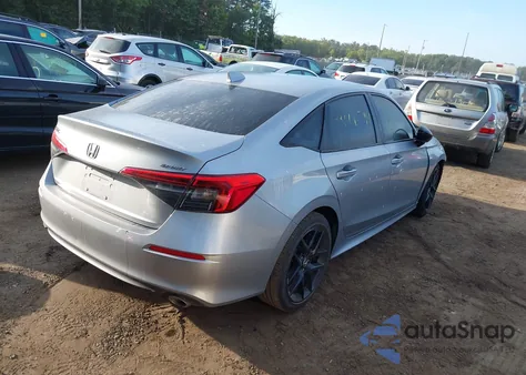 2023 Honda Civic Sport из США, поврежденный, VIN 2HGFE2F58PH557661
